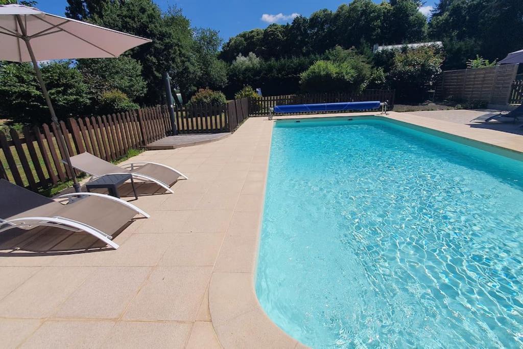 Studio Nid Cosy Avec Piscine Bonnemain Exteriör bild
