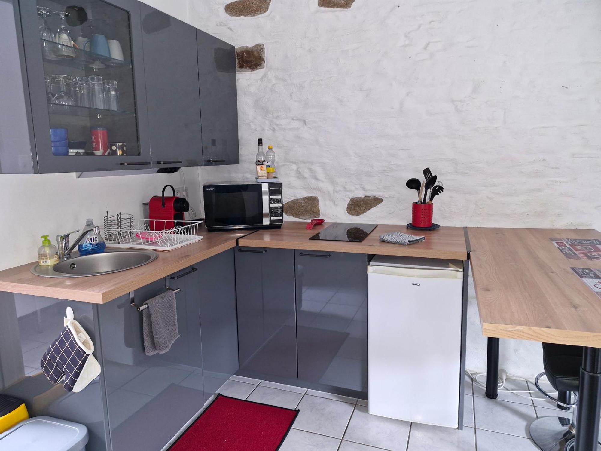 Studio Nid Cosy Avec Piscine Bonnemain Exteriör bild