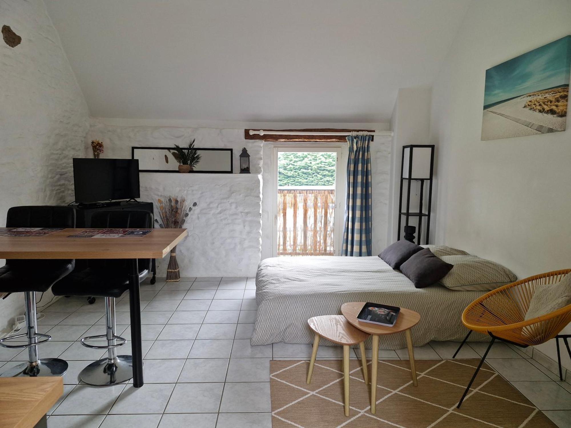 Studio Nid Cosy Avec Piscine Bonnemain Exteriör bild